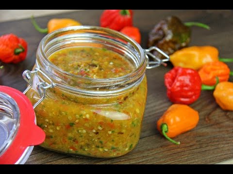 Traditional Caribbean Peppersauce (hot sauce) Recipe. - UCJPL-KaRXesxML5G4xrfUAg