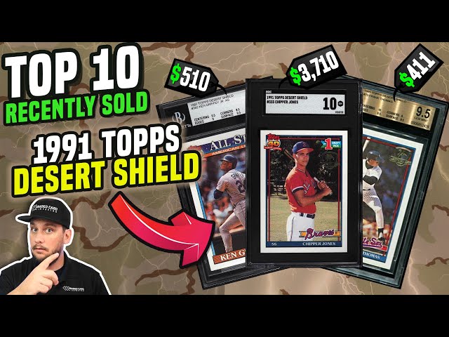 How Much are 1991 Topps Desert Storm Baseball Cards Worth?