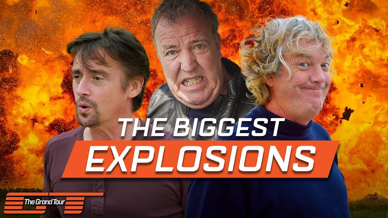 The Most Explosive Moments With Clarkson, Hammond and May | The Grand Tour