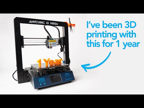 Anycubic i3 Mega Review - 1 FULL Year of Printing - UCgT2z8r_q7wqDLfjigKWqJA