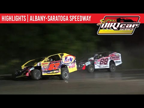 Super DIRTcar Series Big Block Modifieds | Albany Saratoga Speedway | June 25, 2024 | HIGHLIGHTS - dirt track racing video image