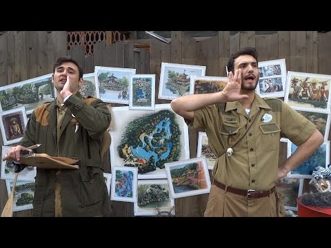 Jungle Cruise "Skipper School" full show during ride refurbishment in Adventureland at Disneyland - UCYdNtGaJkrtn04tmsmRrWlw