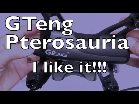 Gteng T905F Pterosauria Quadcopter Review and flight - UCTa02ZJeR5PwNZK5Ls3EQGQ