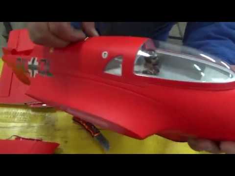 Durafly Me-163 Komet 950mm High Performance Rocket Fighter RED Unboxing - UC3RiLWyCkZnZs-190h_ovyA