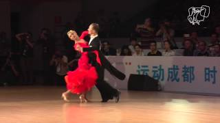 Nikitin - Spitsyna, RUS | 2014 World Cup STD F Solo Q | DanceSport Total