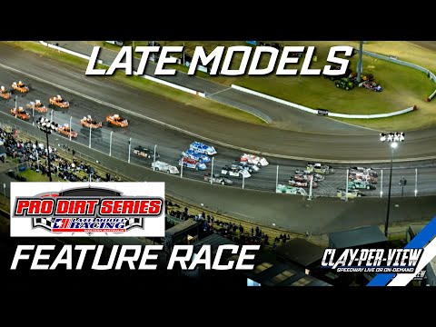 Late Models | Pro Dirt Series - Perth Motorplex - 6th Apr 2024 | Clay-Per-View - dirt track racing video image