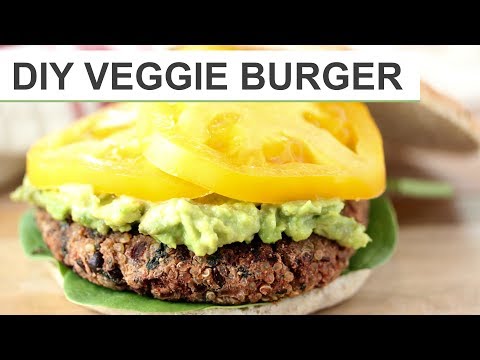 Homemade VEGGIE BURGER Recipe | DIY Veggie Burgers - UCj0V0aG4LcdHmdPJ7aTtSCQ