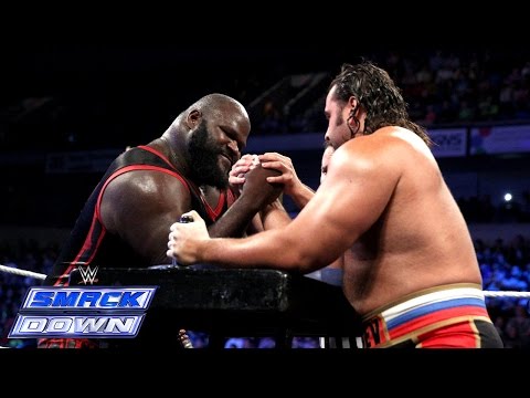 Mark Henry vs. Rusev - International Arm Wrestling Contest: SmackDown, September 12, 2014 - UCJ5v_MCY6GNUBTO8-D3XoAg