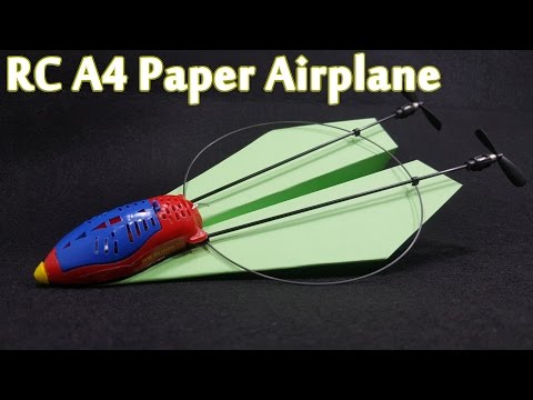 RC A4 Paper Airplane - UCFwdmgEXDNlEX8AzDYWXQEg