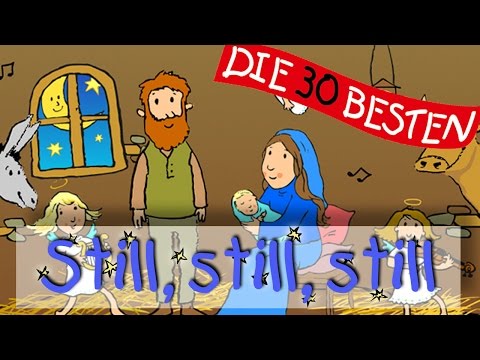 🏞️ Still still still weil's Kindlein schlafen will - Schlaflieder zum Mitsingen || Kinderlieder