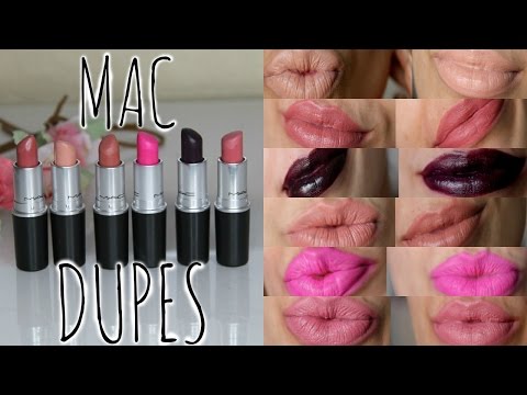 MAC Lipstick Drugstore Dupes + Lip Swatches - UCKMugoa0uHpjUuq14yOpagw