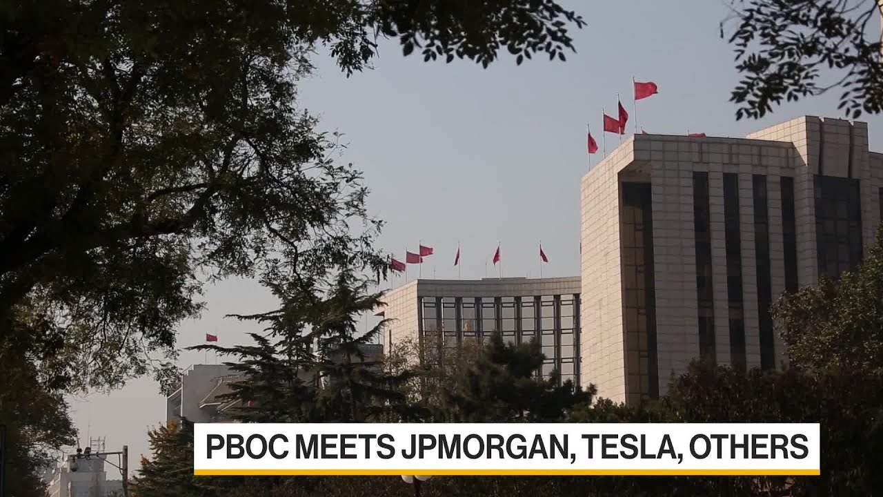China’s Central Bank Meets JPMorgan, Tesla to Vow Foreign Business Support