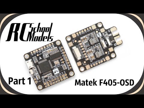 Matek F405-OSD Обзор и подключение. - UCrRvbjv5hR1YrRoqIRjH3QA