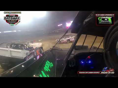 6th Place of the 2022 Gateway Dirt Nationals is #2M Devin Moran in his Super Late Model - dirt track racing video image
