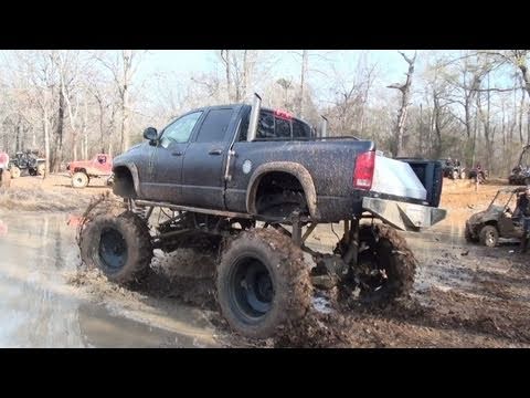 EPIC STUCK!! NEW DODGE MUD TRUCK SINKS AND FILLS WITH WATER!! - UC-mxnplD2WcxualV1Ie0pjA
