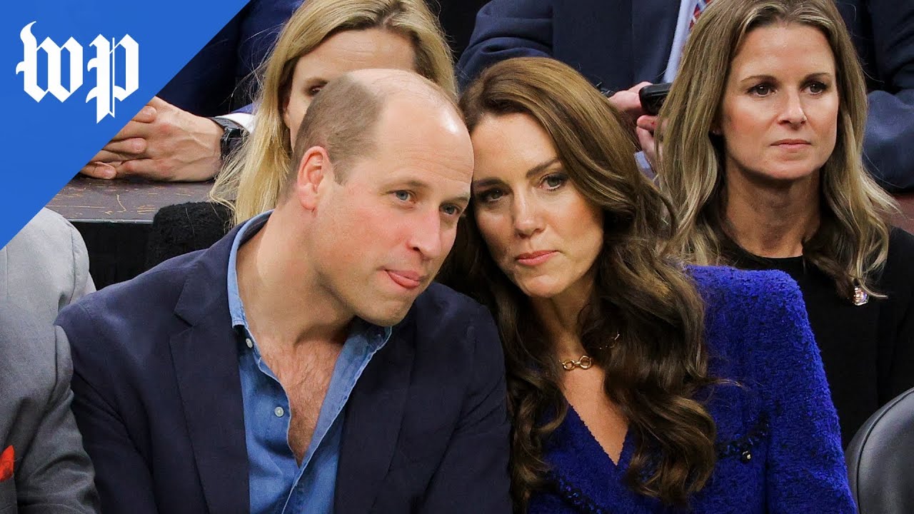 Prince William, Kate attend NBA game in Boston