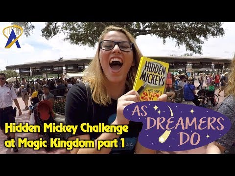 Hidden Mickey Challenge at Magic Kingdom (part 1) - As Dreamers Do - UCFpI4b_m-449cePVasc2_8g