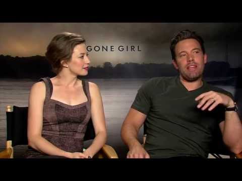 GONE GIRL interview with Ben Affleck & Carrie Coon - Leftovers, Batman, Leeroy Jenkins - UCHLyP4MuA-JAFBCwxXOEDdA