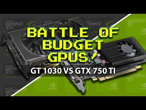 GT 1030 vs GTX 750 Ti, Battle of Budget GPUs! - UCQkd05iAYed2-LOmhjzDG6g