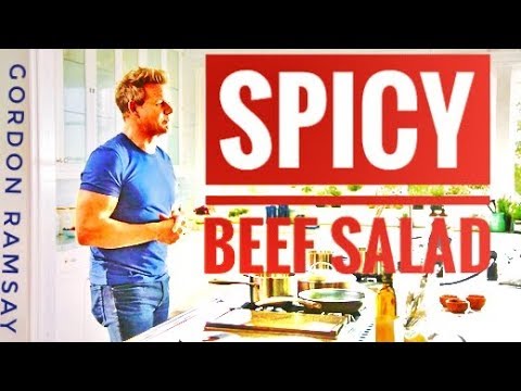 How To Make Gordon Ramsay's Spicy Beef Salad | Full Recipe | Almost Anything - UCQ0sQoQdIO7wivm5QxItj4A