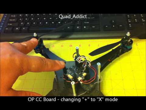 OpenPilot CopterControl + to X mode - UCeWinLl2vXvt09gZdBM6TfA