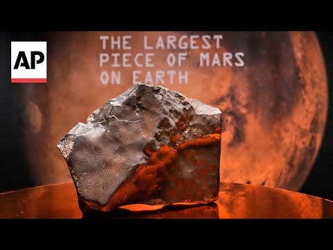 Largest piece of Mars on Earth sold for $4.3 million at NY auction