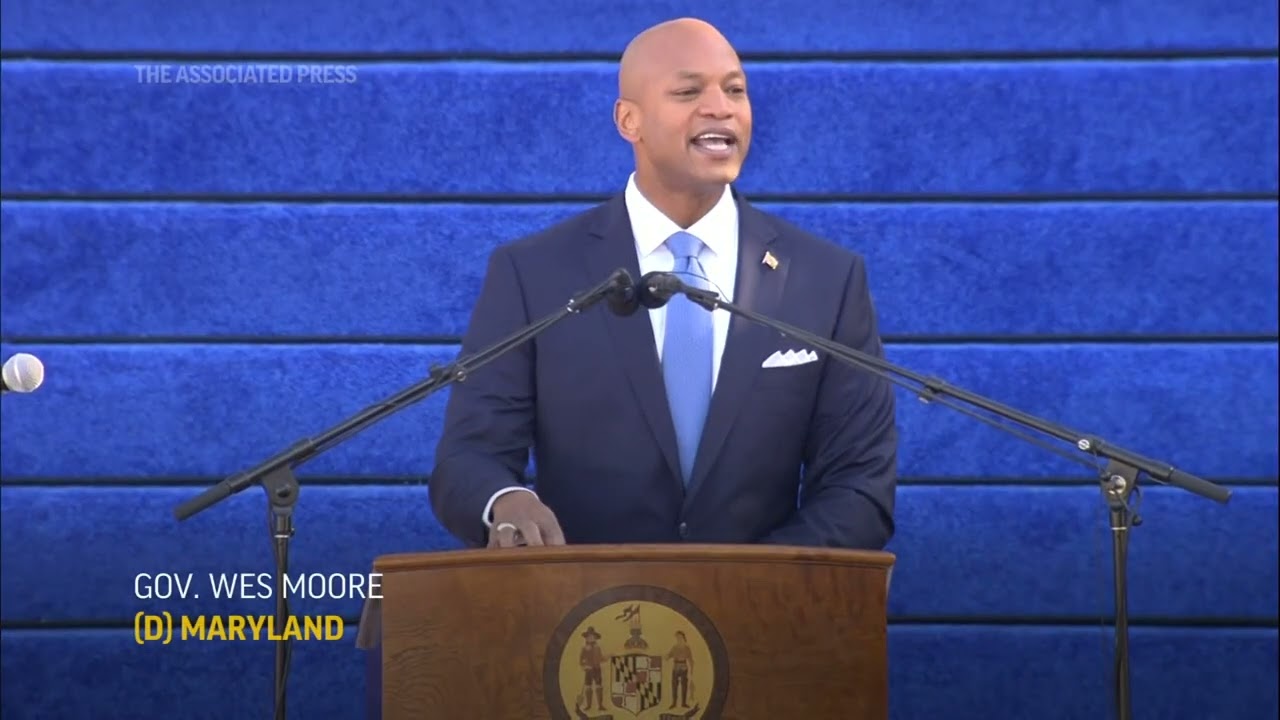 Wes Moore becomes Maryland’s first Black governor