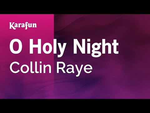 Karaoke O Holy Night - Collin Raye * - UCbqcG1rdt9LMwOJN4PyGTKg