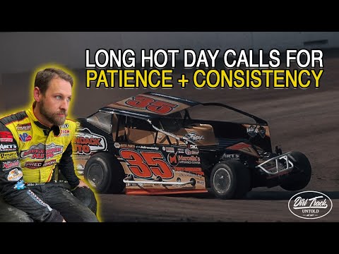 Consistency Is Key To Drive Through The Field At Albany Saratoga Speedway - dirt track racing video image
