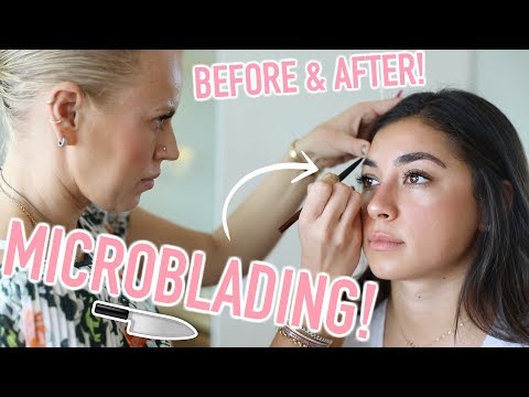 GETTING MY EYEBROWS MICROBLADED! Worth the Money?!  | Jeanine Amapola - UCrcYxVSkBgg9szDSwwZaNwg