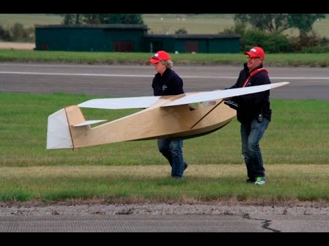 RC GHOST SQUADRON SCALE GLIDERS "SLINGSBY FALCON" & "SPRULE CAMEL"- BMFA NATS BARKSTON HEATH - 2015 - UCMQ5IpqQ9PoRKKJI2HkUxEw