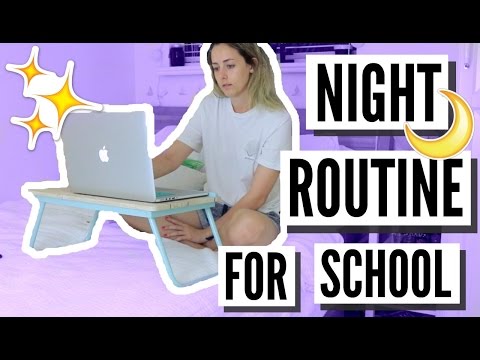 Night Routine For School! - UCsWQWXOPongqZJM5D3B_oRQ