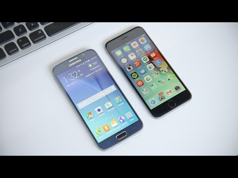 Samsung Galaxy S6 vs iPhone 6! - UCXGgrKt94gR6lmN4aN3mYTg