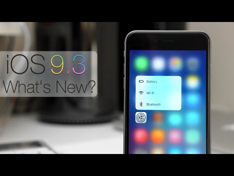 iOS 9.3 - What's New? - UCiQMYozSSTkJ2twtZM1bG9w