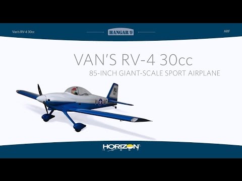 Hangar 9 Van's RV-4 30cc ARF 85" - UCaZfBdoIjVScInRSvRdvWxA