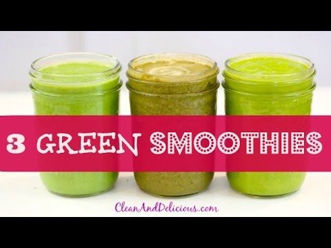 Green Smoothies 3-Ways | #CleanAndGreenWithDani - UCj0V0aG4LcdHmdPJ7aTtSCQ