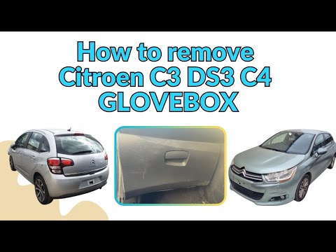 Hoe demonteer je het opbergvak van de Citroen C3? - Citroen C3 (SC)