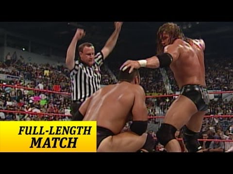 FULL-LENGTH MATCH - Raw - Triple H vs. The Rock - WWE Championship Match - UCJ5v_MCY6GNUBTO8-D3XoAg