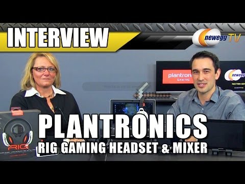 Plantronics RIG Gaming Headset & Mixer Interview - UCJ1rSlahM7TYWGxEscL0g7Q