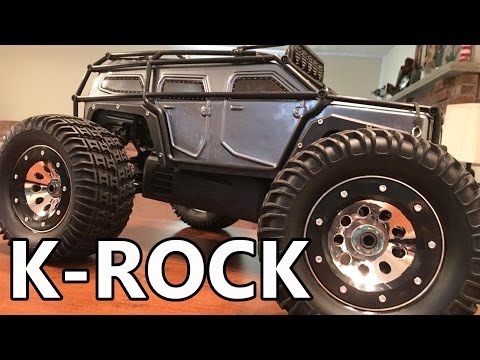 K-Rock Unboxing - Huge 1/8 Scale 4WD RC Monster Truck - TheRcSaylors - UCYWhRC3xtD_acDIZdr53huA