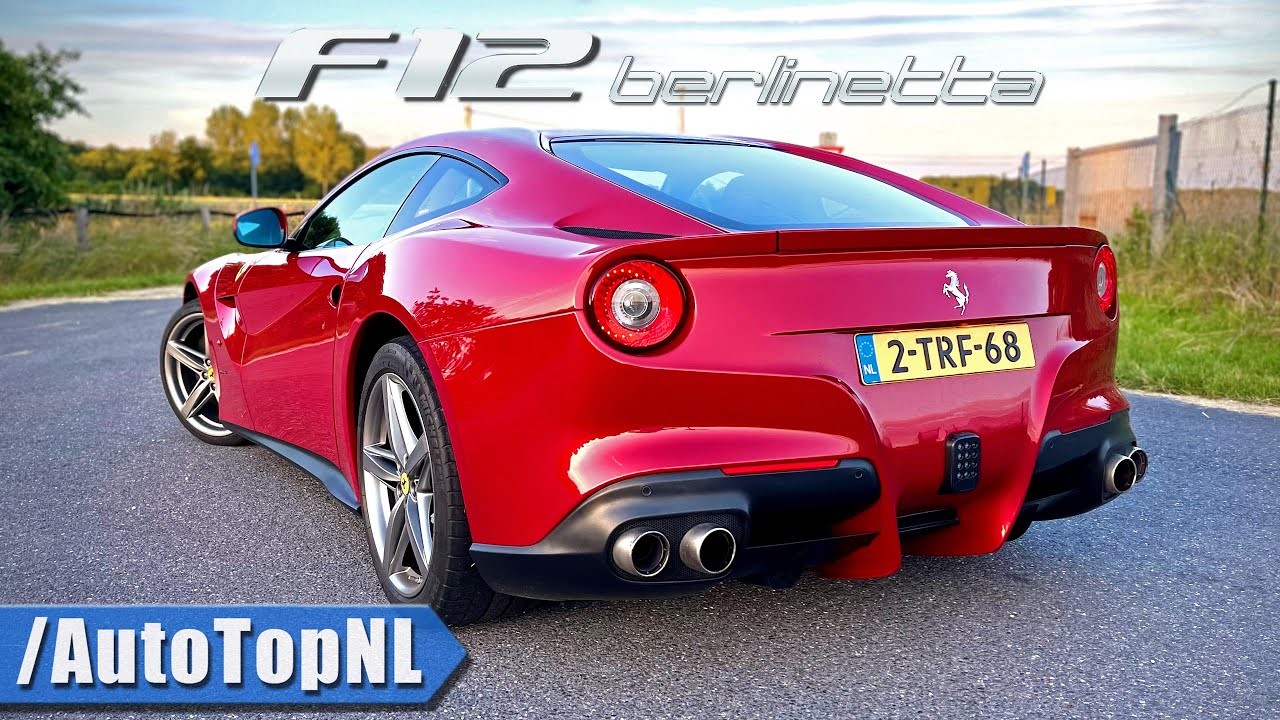 FERRARI F12 *339km/h* REVIEW on AUTOBAHN by AutoTopNL