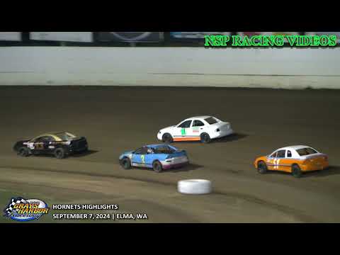 September 7, 2024 Hornets Highlights Grays Harbor Raceway - dirt track racing video image