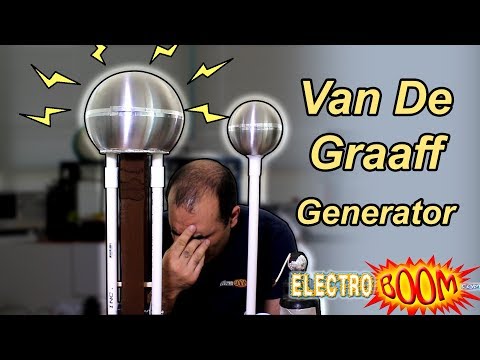 Building a Van De Graaff HIGH VOLTAGE Generator - UCJ0-OtVpF0wOKEqT2Z1HEtA