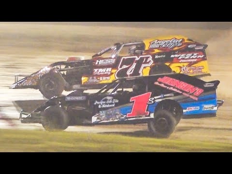 Econo Mod Feature | Eriez Speedway | 8-4-24 - dirt track racing video image