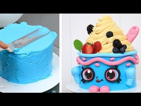 SHOPKINS CAKE Yo-Chi The Frozen Yogurt KAWAII Cake  by CakesStepbyStep - UCjA7GKp_yxbtw896DCpLHmQ