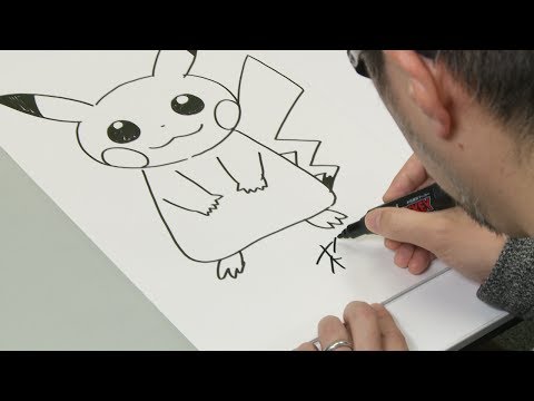 How to Draw Pikachu with Pokémon Character Art Director Ken Sugimori! - UCFctpiB_Hnlk3ejWfHqSm6Q
