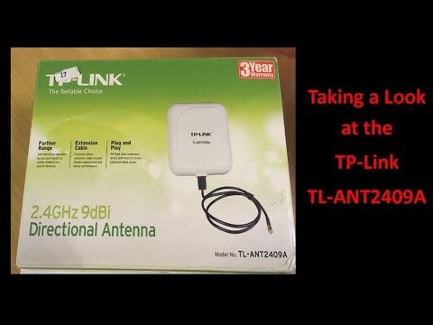 Taking a Look at the TP Link TL ANT2409A Wifi Antenna - UCHqwzhcFOsoFFh33Uy8rAgQ