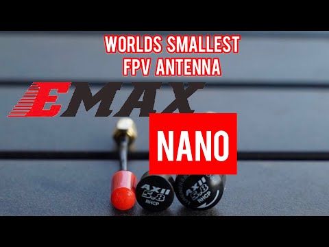 Emax Nano Antenna: Worlds smallest FPV drone antenna - UCTSwnx263IQ0_7ZFVES_Ppw