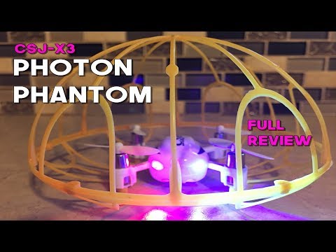 CSJ-X3 Photon Phantom Review - Best Beginner Indoor Quadcopter - UCMFvn0Rcm5H7B2SGnt5biQw