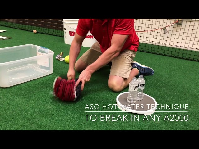 How To Break In A A2000 Baseball Glove?